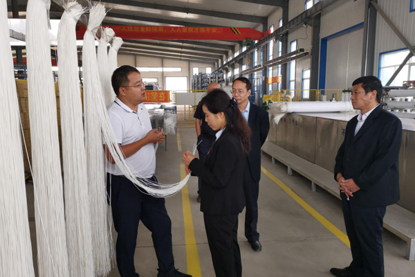 陕西航天建设集团有限公司总经理、党委副书记谢明娟率队赴辽宁Kaiyun环保产业集团开展考察调研工作